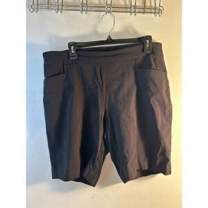 Terra Sky 0x 14W pull on rayon shorts black rn #52469